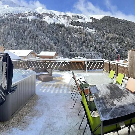 Chalet La Grange A Coco Avec Jacuzzi
