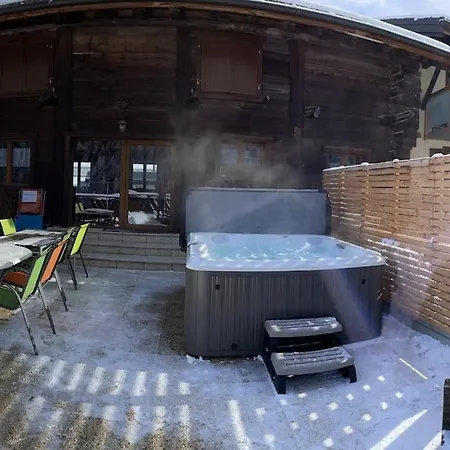 شاليه La Grange A Coco Avec Jacuzzi