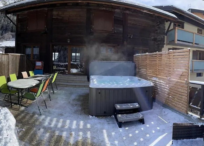 Chalet La Grange A Coco Avec Jacuzzi
